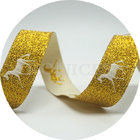 Wholesale Popular Oeko-Tex Standard 100 Gold And Sliver Metallic Horse Ribbon