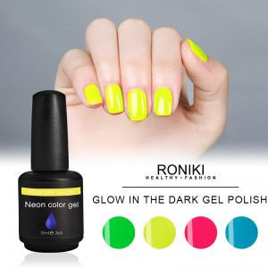 China RONIKI Glow In The Dark Gel Polish Glow In The Dark Gel Nail Art Gel supplier