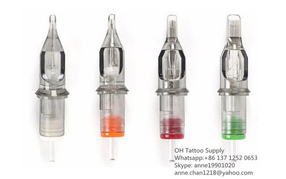 China Pre Sterilized 316L Needles Tattoo Needle Cartridges With Membrane Sealed And Equipped With Stablizer supplier