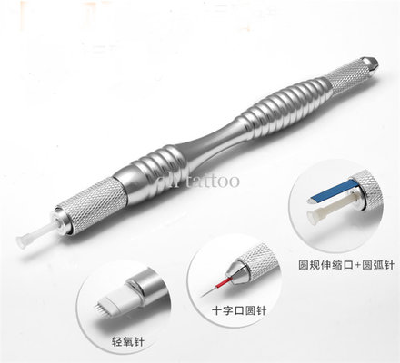 China Multifunctional Compasses Tip Microblading Tattoo Pen For Eyebrow Eyeliner And Lips supplier