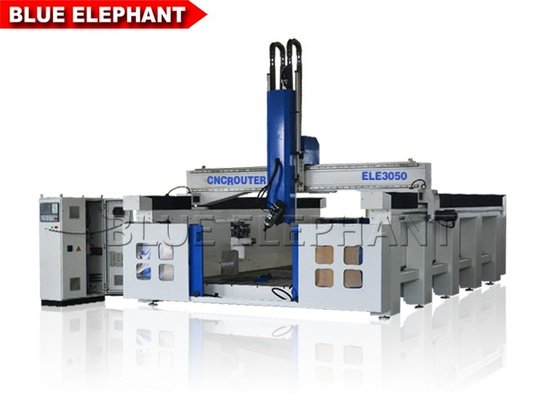 Italian High Speed Spindle 3d 5 Axis Cnc Router Machine Customized Size
