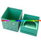 colorful lid and base cosmetic / jewelry paper gift box printing