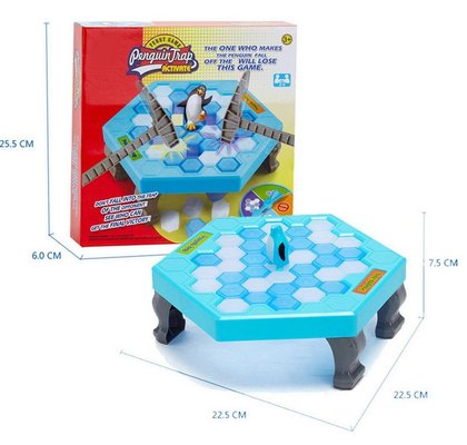 Penguin Trap Ice breaker Game Save Penguin on Ice Block Family Toy Funny Game