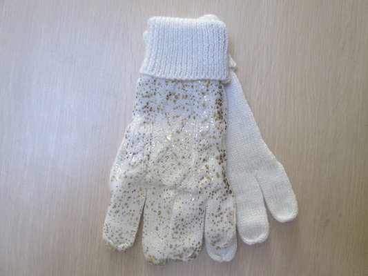 China Ladies Acrylic Glove/Mitt with Screen--One layer--Fashion glove--Solid color supplier