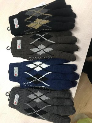 China 3M thinsulate Jacquard acrylic gloves for winter--Mens outside gloves with perfect design supplier