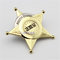 Customized five-pointed star metal badge, custom medallion custom, 3D five-pointed star brooch customized supplier