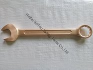 Non Sparking Safety Tool Valve Wheel Hook Spanner Wrench Copper Beryllium 55*450
