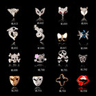 Hot NEW Wholesale Alloy Jewelry 3D Nail Art Jewelry Nail rhinestones Sticker Supplier Number ML692-706