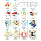 Hot NEW Wholesale Alloy Jewelry 3D Nail Art Jewelry Nail rhinestones Sticker Supplier Number ML3094-3019