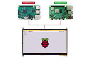 Hot sell IPS 10.1inch HDMI Raspberry pI 1024x600 Capacitive touch LCD Display with speaker for Raspberry Pi 4B /3B