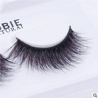 Wholesale mink eyelash with custom boxes, mink strip eyelashes black color mink eyelashes