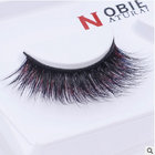 Wholesale mink eyelash with custom boxes, mink strip eyelashes black color mink eyelashes