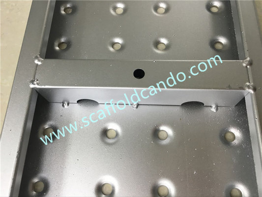 High quality galvanized scaffolding steel plank, 225*38mm steel board used as working platform in construction project