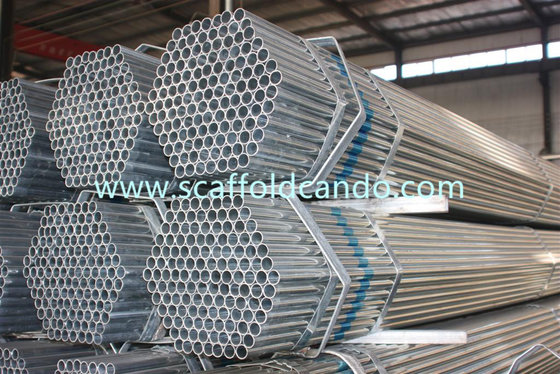 Galvanized pipe, GI tube, hot dip galvanized scaffolding steel pipe, 48.3*4.0mm, 500mm,1000mm,2000mm,40000mm,6000mmL