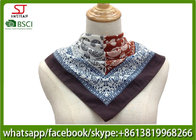 55*55cm 65%cotton 35%polyester imitated silk digital print squre scarf fashion hot sale handkerchief best price