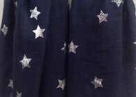China supplier silver star iron shawl gilding spring summer scarf  70*180cm 20%Cotton 80%Polyester sun protection