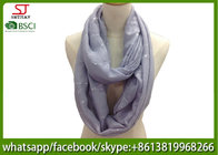 China factory direct supply thin neckerchief Gilding spring summer scarf  70*180cm 20%Cotton 80%Polyester keep clean