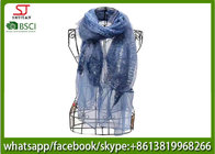 Manufacturer wholesale imitated silk scarf  60*195cm 60g summer spring shawl 100%polyester keep fashion