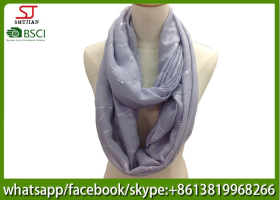 China factory direct supply thin neckerchief Gilding spring summer scarf  70*180cm 20%Cotton 80%Polyester keep clean