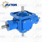 JT19 Spiral Bevel Gearbox Right Angle 19MM 3/4 Inch Drive Shafts Transmission Ratios 1:1