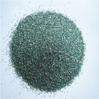 China Hot selling Green silicon carbide 46 60 mesh for sandblasting supplier