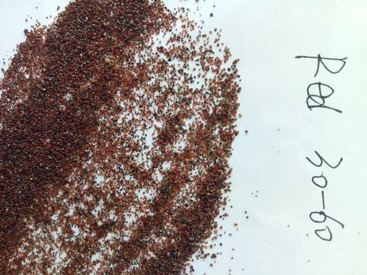 China 30-60mesh garnet sand for blasting abrasive supplier