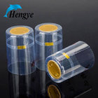 Gold PVC heat shrinkable capsule for red wine bottle Custom Wine Bottle Shrink Caps