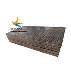 temporary road track mat for light duty ground protection equipment/composite mat system