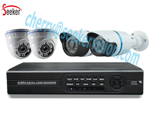 CCTV Camera Alarm Security systems 1080P 2.8-12mm Bullet dome IR AHD Camera Digital CCTV System