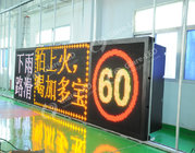 EN12966/NTCIP ITS P25 Outdoor LED Variable Message Sign, LED Traffic Display Board