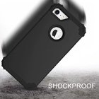Wholesale 3 in 1 Shockproof PC Silicone TPU Robot Armor Mobile Phone Case For iPhone 8 Plus Back Cover