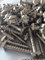 Square slotted head self-tapping screws nickel finish with class 8.8 10B21 supplier