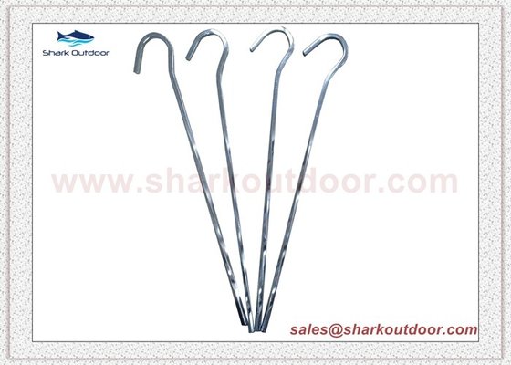 China Steel Twist Drill Tent Peg stakes 18 cm supplier
