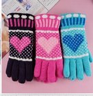 2017 Yiwu Wholesale Stock Keep Warm High Quality Hands Fashion winter Soft Knitted kids Glove & Mittens