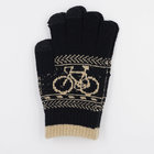 2017 New Fashion Elite High Quality Custom Bicycle Patterns Touch Gloves For outdoor