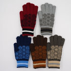 2017 Cheap Jacquard Acrylic Winter Magic Gloves For Men And Women Ladies Sport