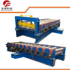 Full Automatic Floor Deck Roll Forming Machine For Steel Structure Construction