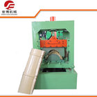 Industrial Ridge Cap Roll Forming Machine With 2 - 3m / Min Forming Speed