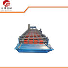 Corrugated Sheet Roll Forming Machine , 350 H Steel Glazed Tile Roll Forming Machine