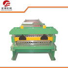 Galvanized Barrel Corrugated Sheet Roll Forming Machine PLC Full Automatic Control