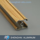 Wooden Grain Natural Feel Aluminum Profiles to Make Life Style Furniture