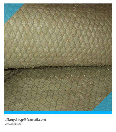 Sound proof rockwool blanket with wire mesh
