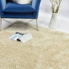 Decorative multi-color polyester loose twist shaggy rug with classic colors and style