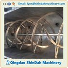 Horizontal Double Ribbon Mixer/Blender for Dry Powder, Putty, Modified Corn Starch, Real Stone Paint