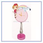 New promo gifts fashion table clock for brands