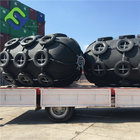factory sell pneumatic rubber fender with tire net, yokohama fender, STS floating ship fender factory