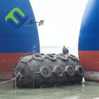 China Floating pneumatic rubber fender, yokohama fender, pneumatic marine fender with tire cage