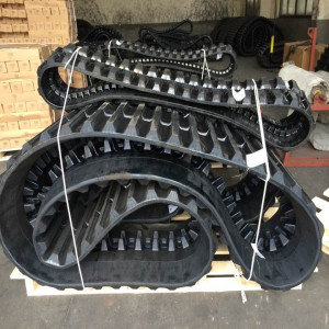 China Black 600*125*64 Rubber Track for the MOROOKA  MX110 Dumper/  Other Construction Machinery Parts supplier