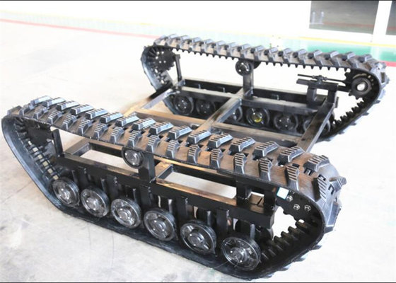 China Mid-sized Rubber Track Undercarriage with 2 Tons Loading-Weight(Length 1840mmXWidth 1550mm) supplier