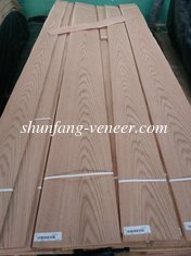 China American Red Oak Veneer Flat Cut supplier